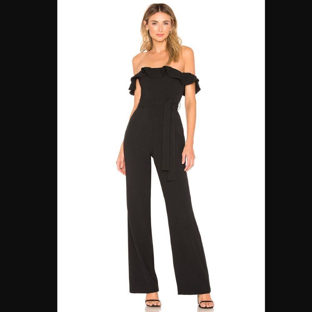 NWT Revolve x Tularosa Zena Jumpsuit in Black | Size M